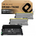 DR360 Drum Unit 1 Pack + TN360 Toner Cartridge 2 Pack